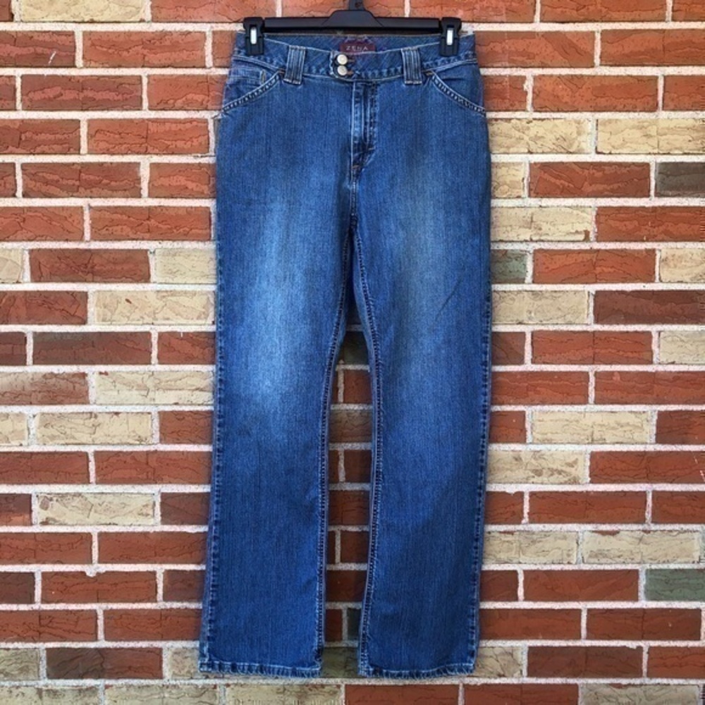 Vintage 80s Zena Two Button Blue Jeans 👖